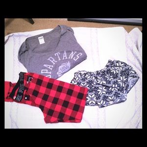 VS Pink Sleep Set Bundle